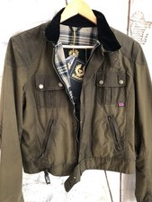 Belstaff Gold Damen Bilder Jacke In Gr. 40 (46) Neu Baumwolle Wachs