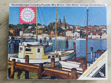 Ravensburger 500 Teile Puzzle Flensburg Country Serie 15.445 Vintage vollständig