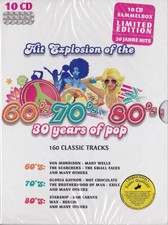 Hit Explosion of the 60s, 70s, 80s - 30 Years of Pop (10CD-Box-Set)