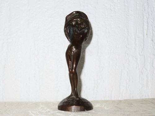 Vintage bronze figur - bronze,