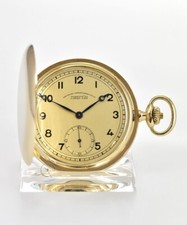 Glashütte Lange 14k Gold Savonnette Taschenuhr(gebraucht) Unisex