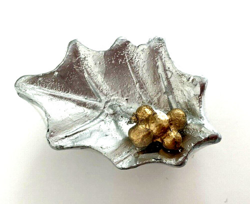 Weihnachtskerze versilbert - weihnachtskerze,