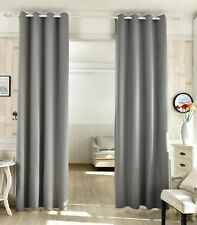 WOLTU Gardine Blickdicht Vorhang mit Ösen Kräuselband Thermo Verdunklungsvorhang