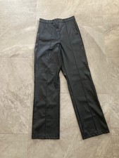 Damenhose in Lederoptik - Schwarz - Taille ca. 32 cm - Länge 100 cm