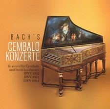 CD Cembalo Konzerte von Bach