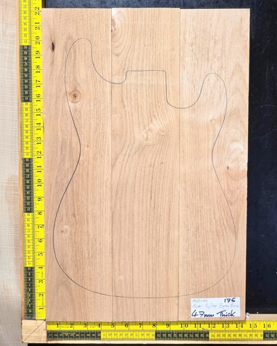 Rote erle gitarre korpus - erle, e-gitarre