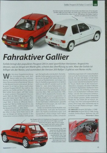 Peugeot 205 rallye und - rallye, gti