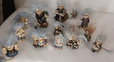 Sammlung  14 Figuren Nord Suvenir Norway Souvenir Troll Nyform 