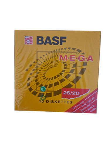 Basf mega disketten - disketten, 5,25"