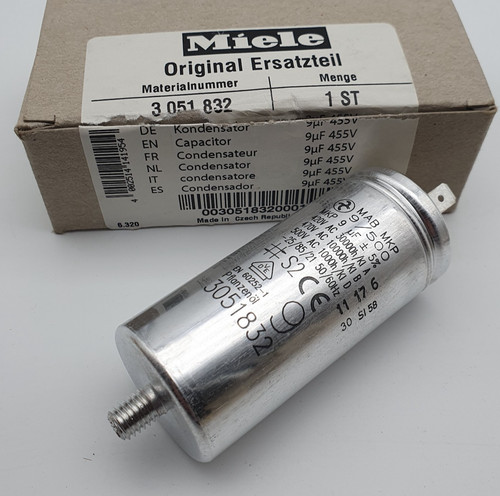 Miele kondensator 9µf - miele,