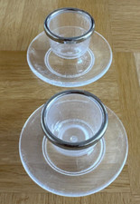 2 Eierbecher Plastik Camping Outdoor