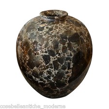 Vase IN Fels Leder Tigerauge Vase Rock Skin Tiger Classic Home Design