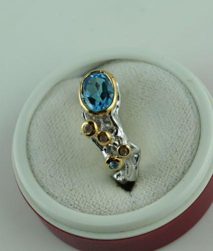 Ring größe blauer und - blauer,