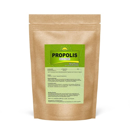 Propolis extrakt pulver 150g - pulver,