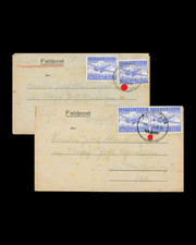 Witebsk luftfeldpost mit - luftfeldpost,