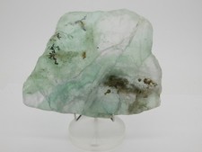 Fluorit Scheibe beidseitig poliert, aus China, ca 14x11,5 cm, ca 0,58 kg !!!