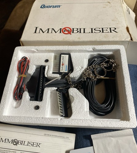 Quorum immobiliser vehicle - immobiliser,