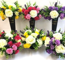 Kunstblume Denkmal Grab