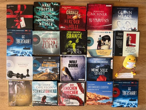 Hörbuch lesung thriller - lesung,