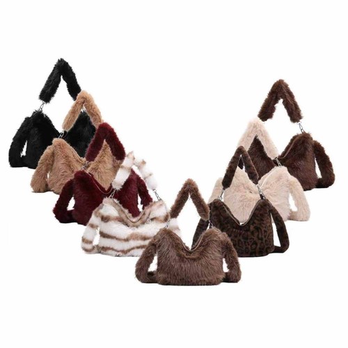 Damen pelztasche hobo - damen,