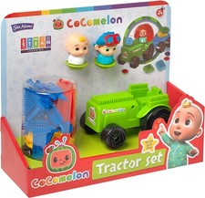 John Adams Fun Bricks CoComelon Traktor Set