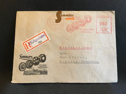 Alter brief lemmerz werk - r-brief, –