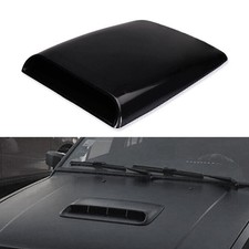 Universal Motorhaube Lufthutze Lufteinlass Luftstrom Auslass Abdeckung Schwarz