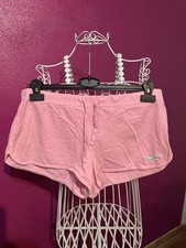 Hollister Shorts Kurze Hose rosa  Größe L Damen Hot Pants Hotpants Stoff