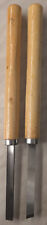 Drechselmesser Set, 1x Flachbeitel, 1x Hohlbeitel, 360 mm, Drechseleisen,NEU+OVP