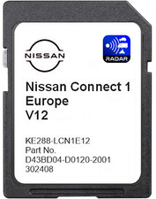MAP NAVIGATION KARTE SD NISSAN