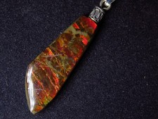 Ammolith Anhänger  (Kanada)  27,9 Carat,  BLAM 7