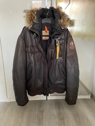 Parajumpers lederjacke xl - parajumpers, gr.xl