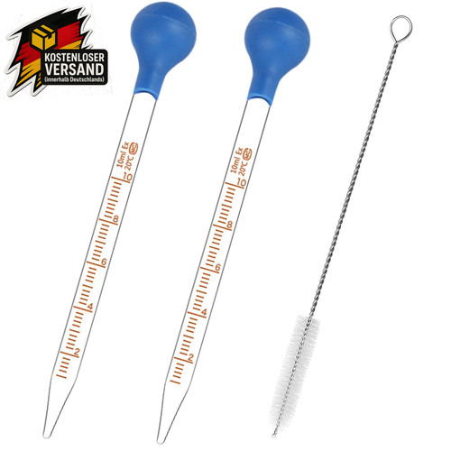Glaspipetten set für - 10, ml