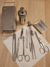 Medizinprodukte Antike Medizinbox Sterilisation Kasten