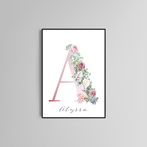 Alphabet buchstaben poster - alphabet,