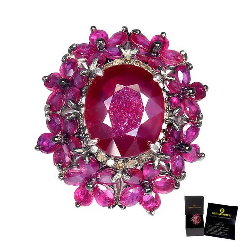 925 sterlingsilber ring oval - ring,