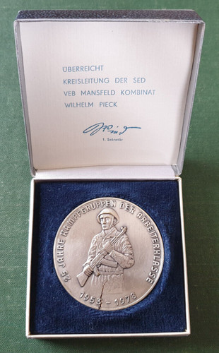 Ddr medaille nva 25 jahre - -,