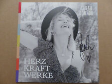 SARAH CONNOR Autogramm signiert auf "HERZ KRAFT WERKE" Vinyl Schallplatte LP