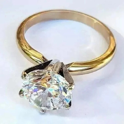 70ct runder moissanit - 2,70ct,