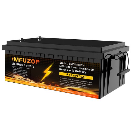 12v 200ah lithium batterie - lithium,