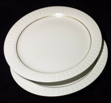 Thomas Porzellan Lanzette Gold 2x Speiseteller 24 cm