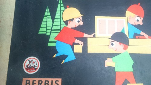 Alten holzbaukasten von berbis - alten,
