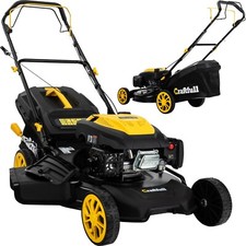 Craftfull Rasenmäher Selbstantrieb Benzin Mulcher Rasen Mäher 53cm Schnittbreite