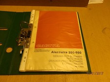 Cagiva Alazzurra 350 - 650 Spare Parts Catalogue, original, sehr schön 