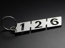 Schlüsselanhänger "126" für