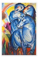 Poster der turm blauen - poster,