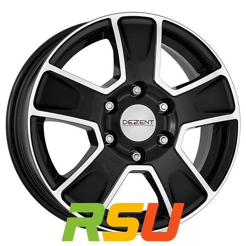 Dezent van black polished - van,