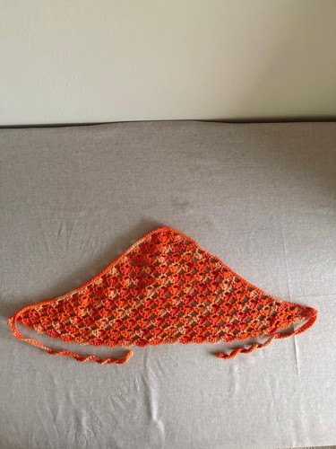 Gehäkeltes bandana aus - gehäkeltes,