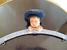 alter Puppenkleiderbügel - Lenci absolute Rarität für Sammler + so niedlich Deko