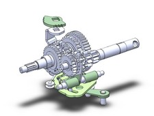 Simson* M54 4 Gang Getriebe